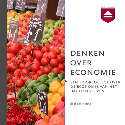 Denken over economie, Bas Haring - Luisterboek MP3 - 9789085301837