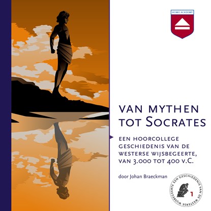 Van mythen tot Socrates, Johan Braeckman - Luisterboek MP3 - 9789085302353