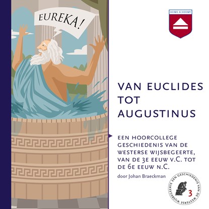 Van Euclides tot Augustinus, Johan Braeckman - Luisterboek MP3 - 9789085302506