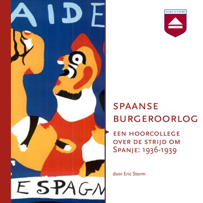 Spaanse Burgeroorlog, Eric Storm - Luisterboek MP3 - 9789085308935