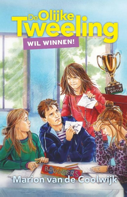 De olijke tweeling wil winnen!, Marion van de Coolwijk - Gebonden - 9789085432531