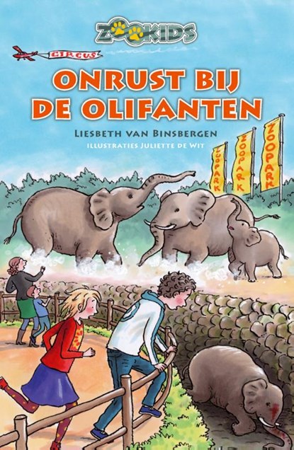 Onrust bij de olifanten, Liesbeth van Binsbergen - Gebonden - 9789085432821