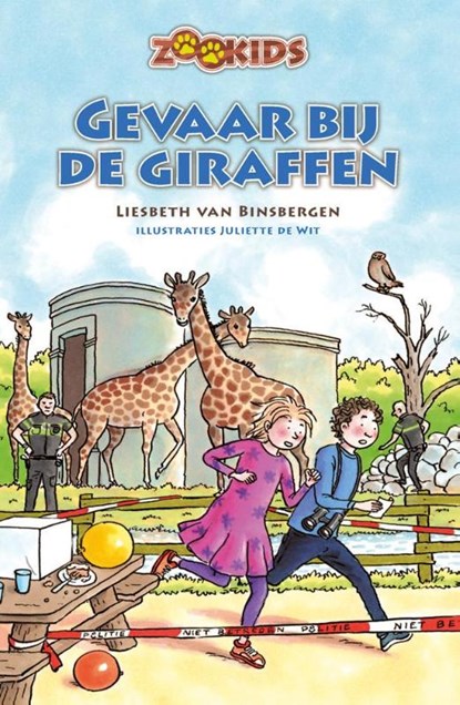 Gevaar bij de giraffen, Liesbeth van Binsbergen - Gebonden - 9789085433002