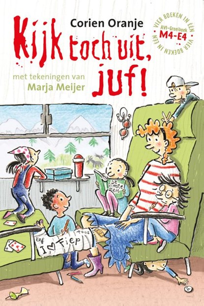 Kijk toch uit, juf!, Corien Oranje - Gebonden - 9789085433286