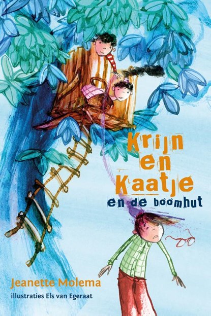 Krijn en Kaatje en de boomhut, Jeanette Molema - Gebonden - 9789085434108