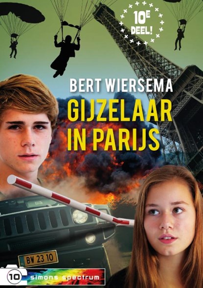 Gijzelaar in Parijs, Bert Wiersema - Gebonden - 9789085435426