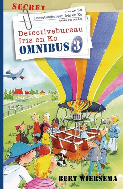 Detectivebureau Iris en Ko - Omnibus 3, Bert Wiersema - Paperback - 9789085435754