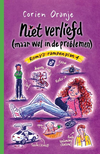 Niet verliefd (maar wel in de problemen), Corien Oranje - Gebonden - 9789085436034