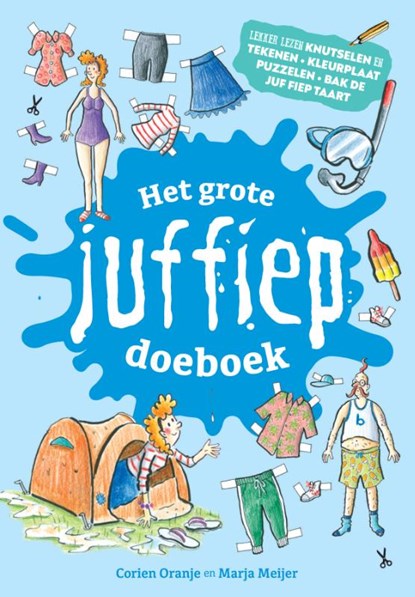 Het grote juf Fiep doeboek, Corien Oranje - Paperback - 9789085436386