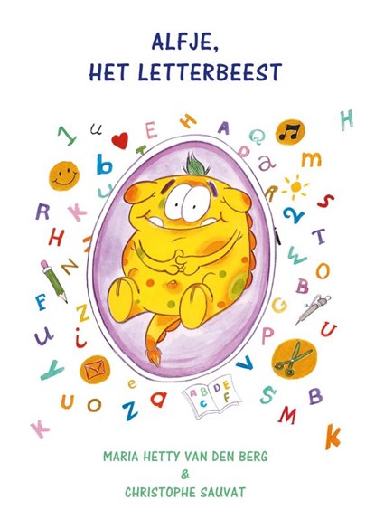 Alfje, het Letterbeest, Maria Hetty van den Berg - Gebonden - 9789085602934