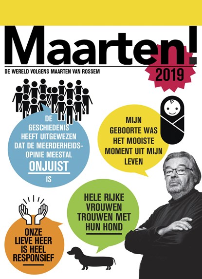 Maarten! Scheurkalender 2019, niet bekend - Paperback - 9789085716099