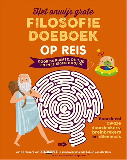Het Onwijs Grote Filosofie Doeboek - Op Reis, Fabien van der Ham - Paperback - 9789085716655