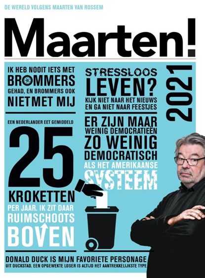 Maarten! Scheurkalender 2021, (red.) - Paperback - 9789085716822