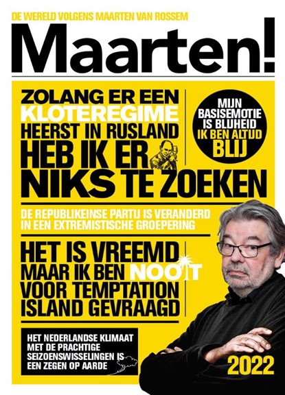 Maarten! Scheurkalender 2022, (red.) - Paperback - 9789085717348