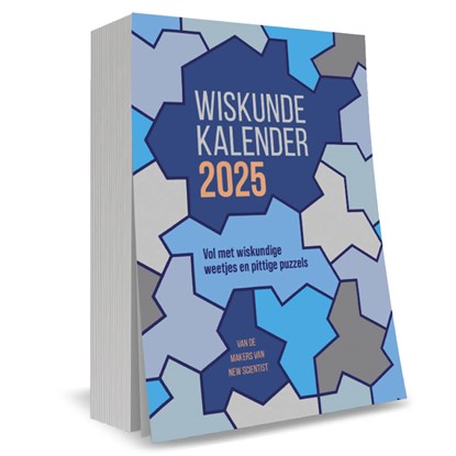 Wiskundekalender 2025, Redactie New Scientist - Paperback - 9789085718291