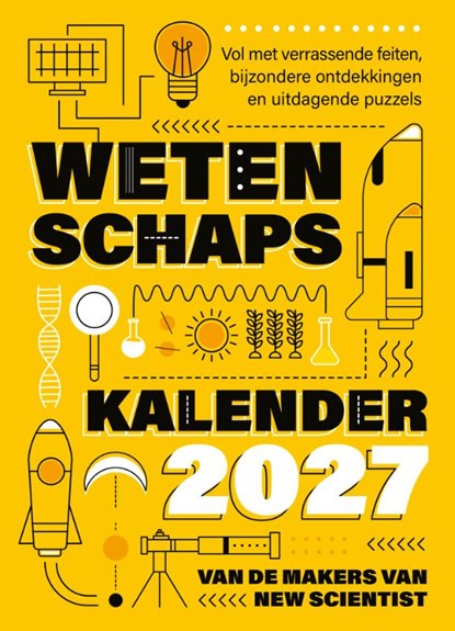 Wetenschapskalender 2027, Redactie New Scientist - Paperback - 9789085718475