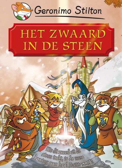 Het zwaard in de steen, Geronimo Stilton ; Language Link - Gebonden - 9789085920861