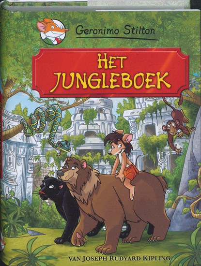 Het jungleboek, Geronimo Stilton ; Baeckens Books - Gebonden - 9789085921035
