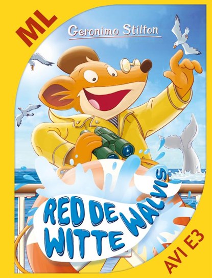 Red de witte walvis, Geronimo Stilton - Gebonden - 9789085924562