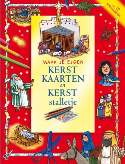 Maak je eigen Kerstkaarten en kerststalletje, Jan Godfrey - Paperback - 9789086010516