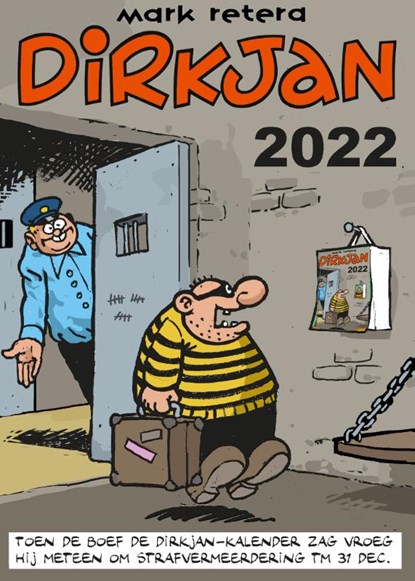 Dirkjan scheurkalender 2022, niet bekend - Paperback - 9789086130634