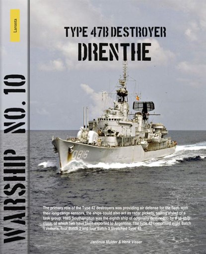 Type 47b destyroyer Drenthe, Jantinus Mulder ; Henk Visser - Paperback - 9789086162000