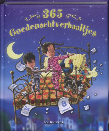 365 Goedenachtverhaaltjes / NL, BOUWENS, Eric - Gebonden - 9789086220779