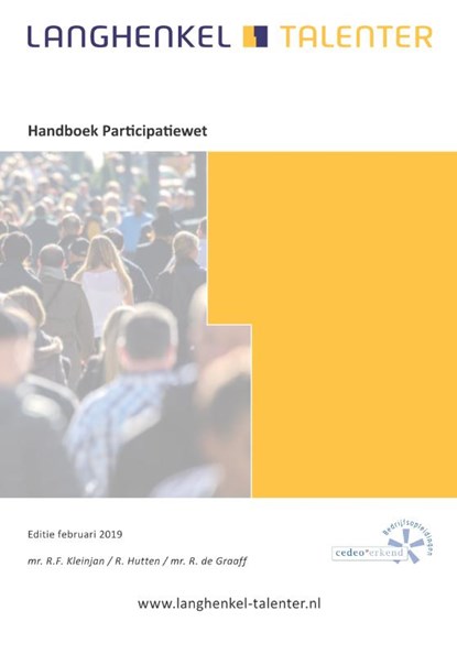 Handboek Participatiewet, Mr. R.F. Kleinjan ; R. Hutten - Paperback - 9789086351121
