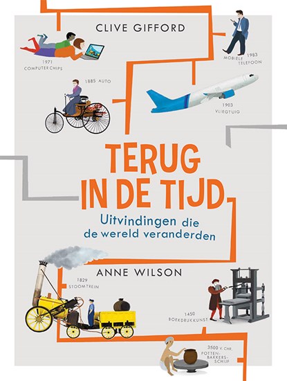 Terug in de tijd, Clive Gifford - Gebonden - 9789086648115