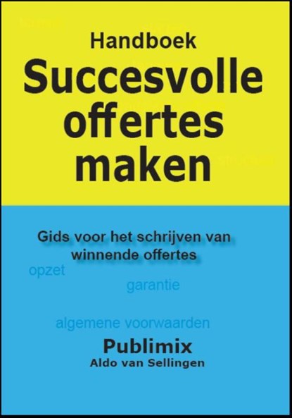 Handboek Offerte, niet bekend - Paperback - 9789086710003