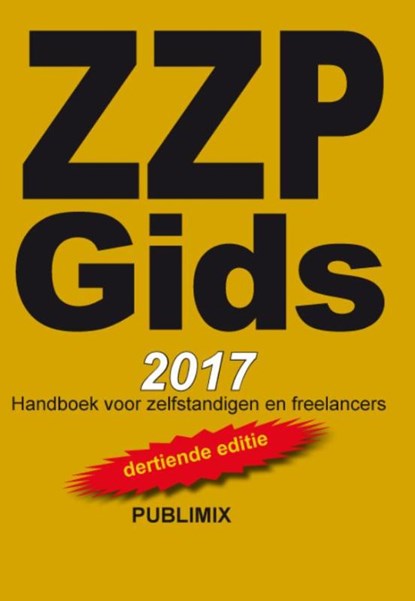 ZZP Gids 2017, Peter Bosman - Paperback - 9789086710515