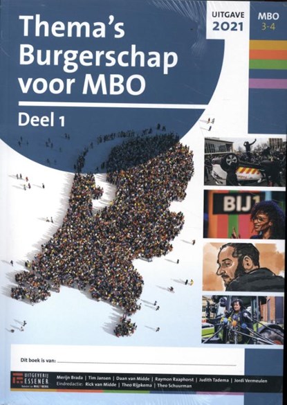 Thema's Burgerschap deel 1 MBO 3/4, Tim Jansen - Paperback - 9789086744367