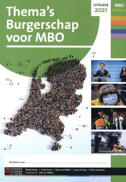 Thema's Burgerschap voor MBO 2021, Merijn Brada - Paperback - 9789086744619