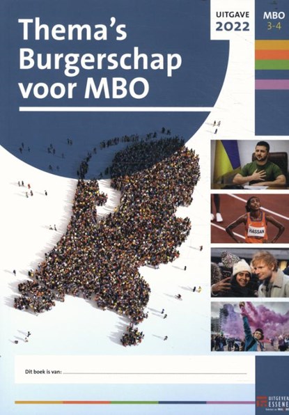Thema's Burgerschap voor MBO mbo 3-4 2022 les/werkboeken, Merijn Brada - Paperback - 9789086744817