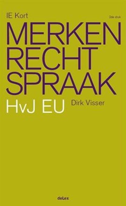 Merken rechtspraak, Dirk Visser - Paperback - 9789086920457