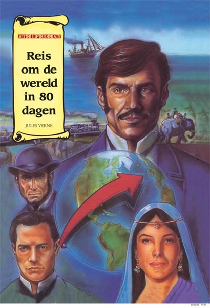 Reis om de wereld in 80 dagen, Verne Jules ; Jules Verne ; Uitgeverij Eenvoudig Communiceren - Paperback - 9789086960866