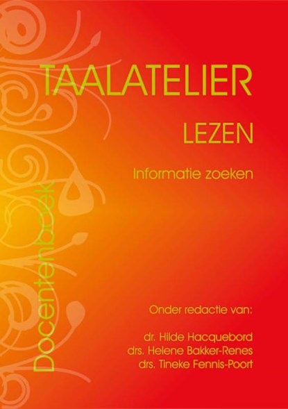 Taalatelier Informatie zoeken Docentenboek, I. Stigter - Gebonden - 9789087080297