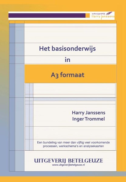 Het basisonderwijs in A3 formaat, Harry Janssens ; Inger Trommel - Gebonden - 9789087081560