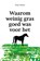 Waarom weinig gras goed voor het paard was, Tony Hutter - Paperback - 9789087182595