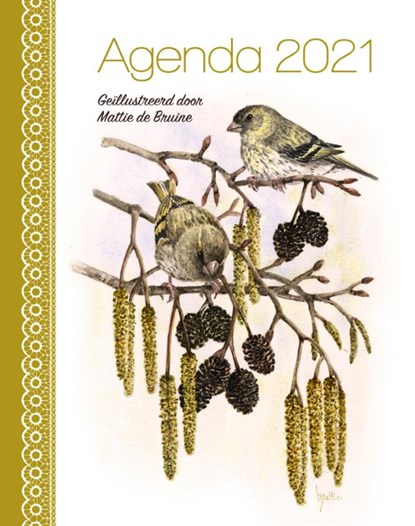 Mattie de Bruine agenda 2021, Mattie de Bruine - Paperback - 9789087182625