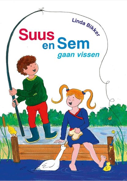 Suus en Sem gaan vissen, Linda Bikker - Gebonden - 9789087184513