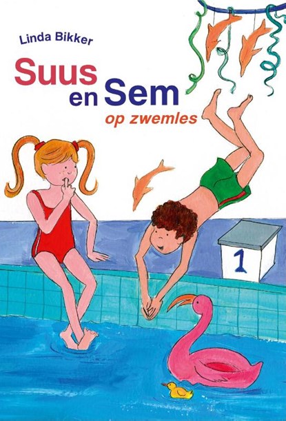 Suus en Sem op zwemles, Linda Bikker - Gebonden - 9789087186791