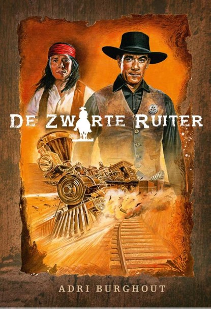 De zwarte ruiter, Adri Burghout - Gebonden - 9789087186906