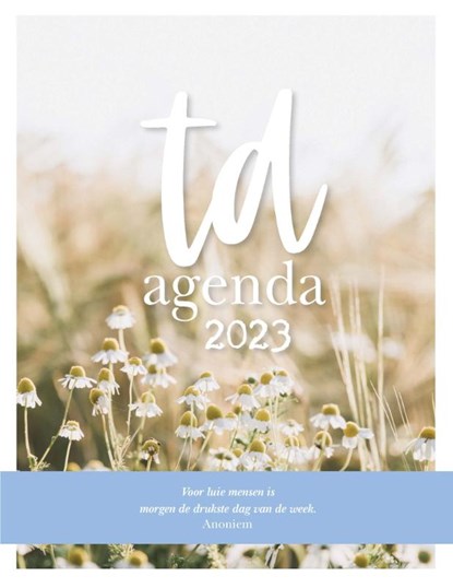 Terdege agenda 2023, Redactie Terdege - Overig - 9789087186968