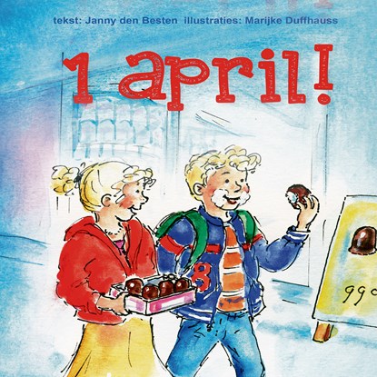 1 April!, Janny den Besten - Luisterboek MP3 - 9789087189129
