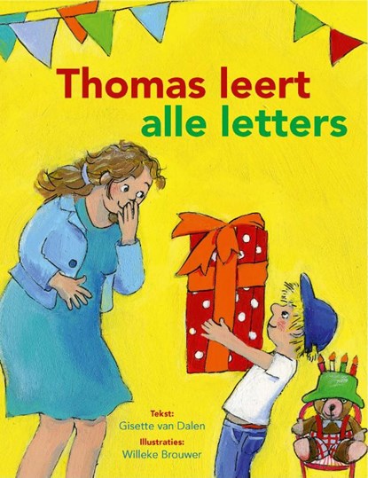 Thomas leert alle letters, Gisette van Dalen - Gebonden - 9789087189747