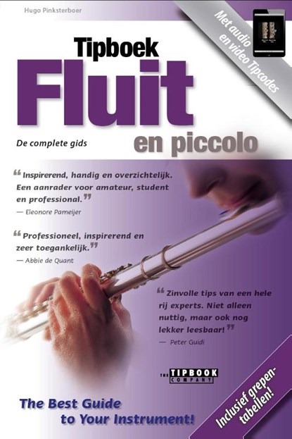Tipboek fluit en piccolo, Hugo Pinksterboer - Paperback - 9789087670023