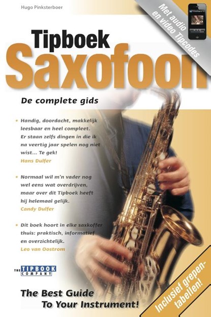 Tipboek Saxofoon, Hugo Pinksterboer - Paperback - 9789087670030