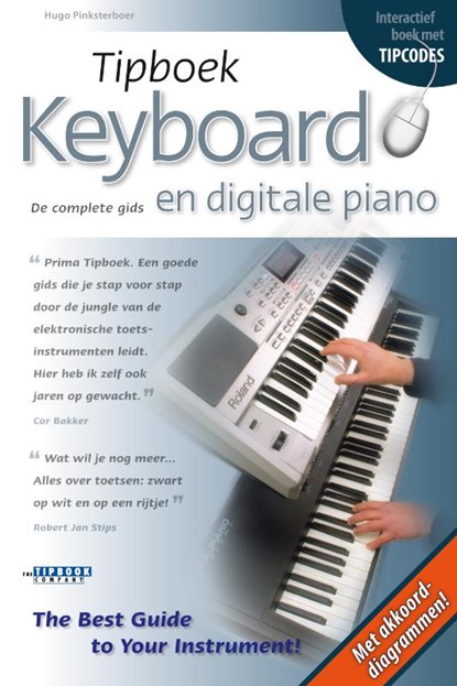 Tipboek Keyboard en digitale piano, Hugo Pinksterboer - Paperback - 9789087670191