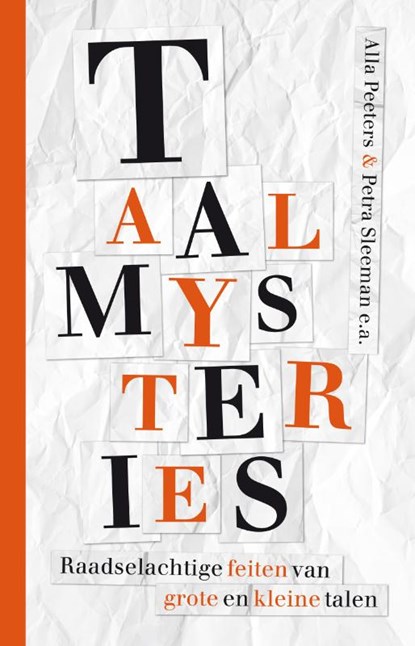 Taalmysteries, Alla Peeters ; Petra Sleeman - Paperback - 9789088031267